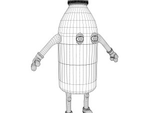 cartoon characters 3D Model