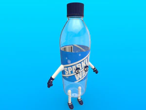 cartoon characters 3D Model