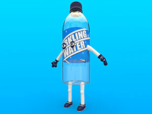 cartoon characters 3D Model