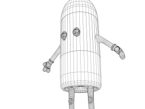 cartoon characters Modelo 3D