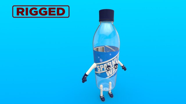 cartoon characters Modelo 3D .c4d .max .obj .3ds .fbx .stl .blend 