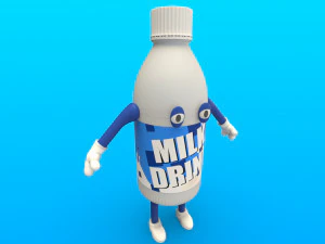 cartoon characters 3D Model