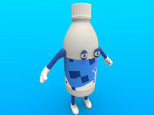 cartoon characters 3D Модель