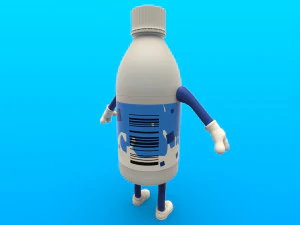 cartoon characters 3D Model