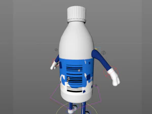 cartoon characters 3D Model