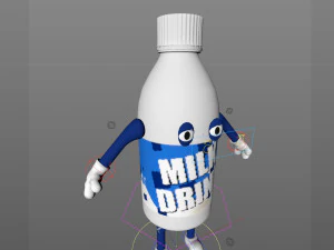 cartoon characters 3D Model