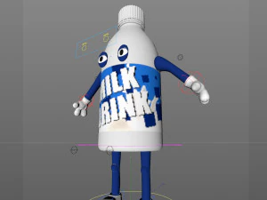 cartoon characters 3D Model