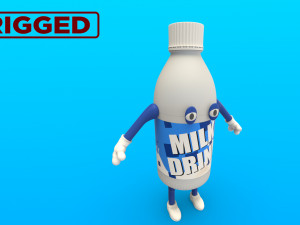 cartoon characters 3D Model