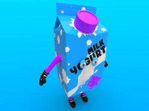 cartoon characters Modelo 3D