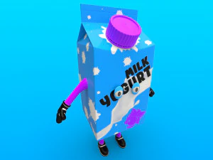 cartoon characters 3D Model