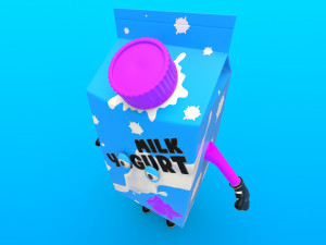cartoon characters Modelo 3D