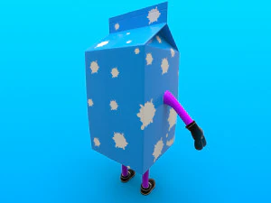 cartoon characters 3D Model