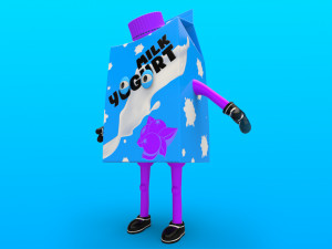 cartoon characters Modelo 3D
