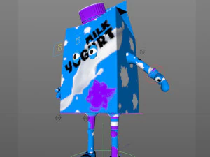 cartoon characters 3D Model