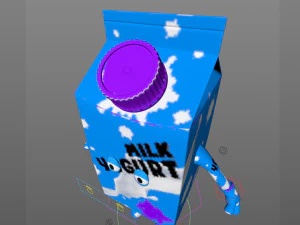 cartoon characters 3D Model