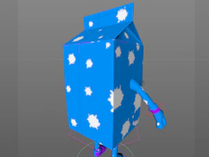 cartoon characters 3D Model
