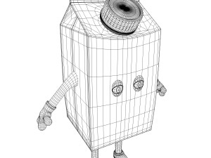 cartoon characters Modelo 3D