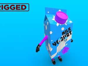 cartoon characters 3D Model