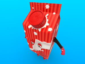 cartoon characters Modèle 3D