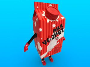 cartoon characters Modèle 3D