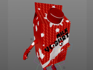 cartoon characters Modèle 3D