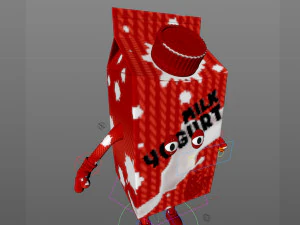 cartoon characters 3D Model
