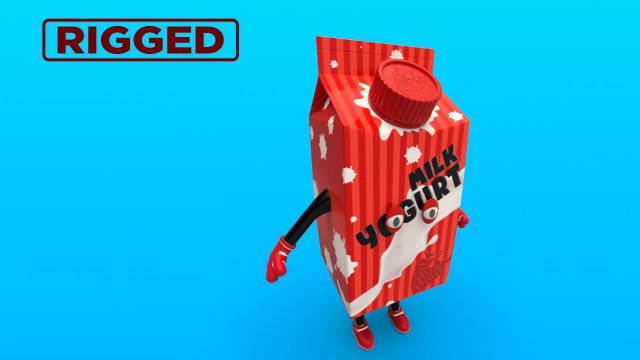 cartoon characters Modèle 3D .c4d .max .obj .3ds .fbx .stl .blend 