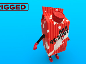cartoon characters 3D मॉडल