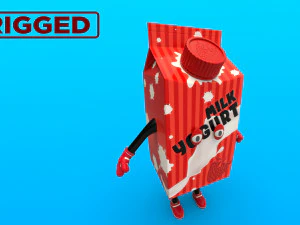 personnages de dessins anim&eacute;s Modèle 3D