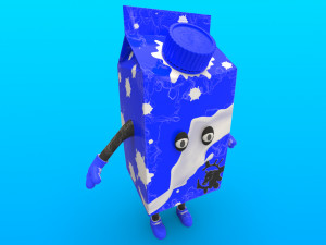 cartoon characters 3D 模型