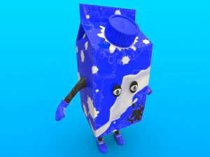 cartoon characters 3D Model