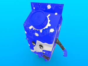 cartoon characters 3D Model