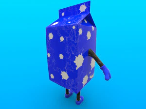 cartoon characters 3D Model