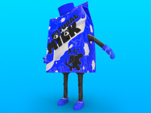 cartoon characters 3D 模型