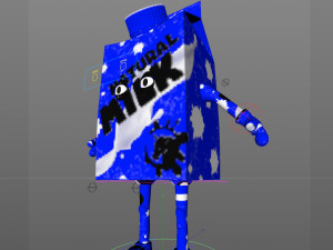 cartoon characters 3D 模型