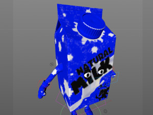 cartoon characters 3D 模型