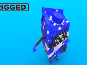 cartoon characters 3D Model