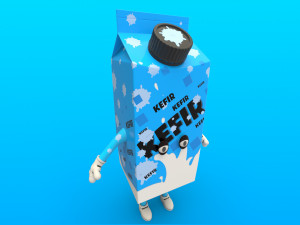 cartoon characters 3D 模型