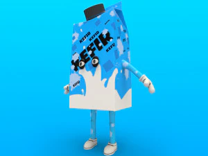 cartoon characters 3D Model