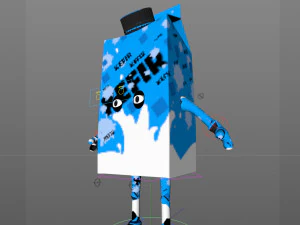 cartoon characters 3D Model