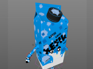 cartoon characters 3D 模型