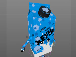 cartoon characters 3D Model