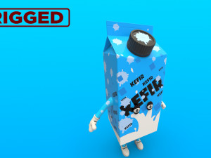 cartoon characters 3D Model