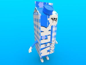 cartoon characters Model 3D