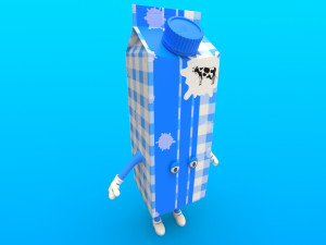 cartoon characters Model 3D