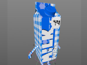cartoon characters Model 3D