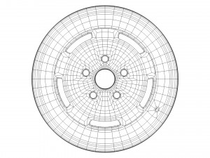 car rim 3Dモデル