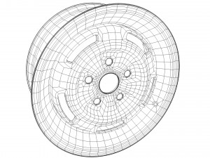car rim 3Dモデル