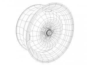 обод автомобиля 3D Модель