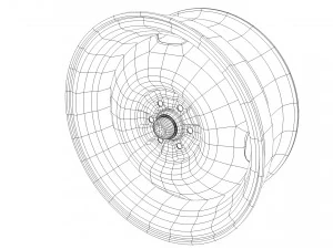 обод автомобиля 3D Модель